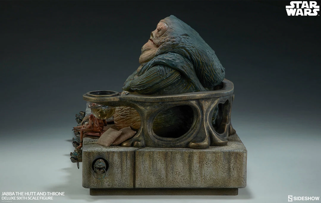 Vendor-unknown Sideshow Collectibles Sideshow Star Wars Jabba The Hutt And Throne Deluxe 1/6 Scale Figure 12 Vendor-unknown Sideshow Collectibles Sideshow Star Wars Jabba The Hutt And Throne Deluxe 1/6 Scale Figure
