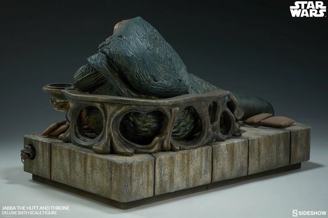 Vendor-unknown Sideshow Collectibles Sideshow Star Wars Jabba The Hutt And Throne Deluxe 1/6 Scale Figure 13 Vendor-unknown Sideshow Collectibles Sideshow Star Wars Jabba The Hutt And Throne Deluxe 1/6 Scale Figure