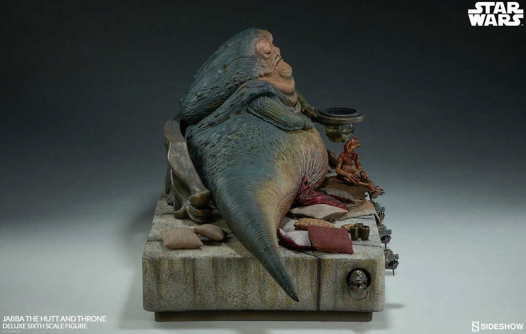 Vendor-unknown Sideshow Collectibles Sideshow Star Wars Jabba The Hutt And Throne Deluxe 1/6 Scale Figure 15 Vendor-unknown Sideshow Collectibles Sideshow Star Wars Jabba The Hutt And Throne Deluxe 1/6 Scale Figure