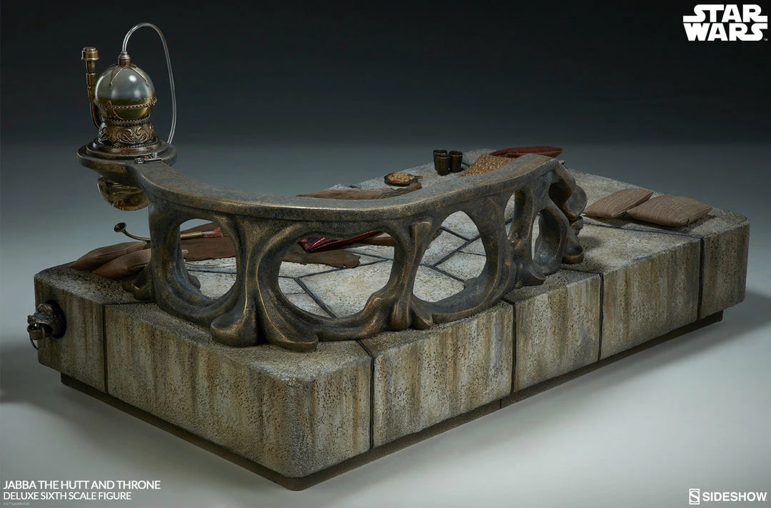 Vendor-unknown Sideshow Collectibles Sideshow Star Wars Jabba The Hutt And Throne Deluxe 1/6 Scale Figure 18 Vendor-unknown Sideshow Collectibles Sideshow Star Wars Jabba The Hutt And Throne Deluxe 1/6 Scale Figure