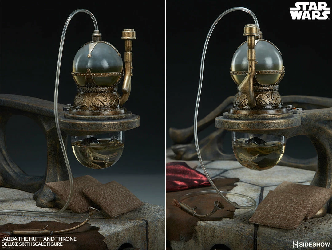 Vendor-unknown Sideshow Collectibles Sideshow Star Wars Jabba The Hutt And Throne Deluxe 1/6 Scale Figure 19 Vendor-unknown Sideshow Collectibles Sideshow Star Wars Jabba The Hutt And Throne Deluxe 1/6 Scale Figure