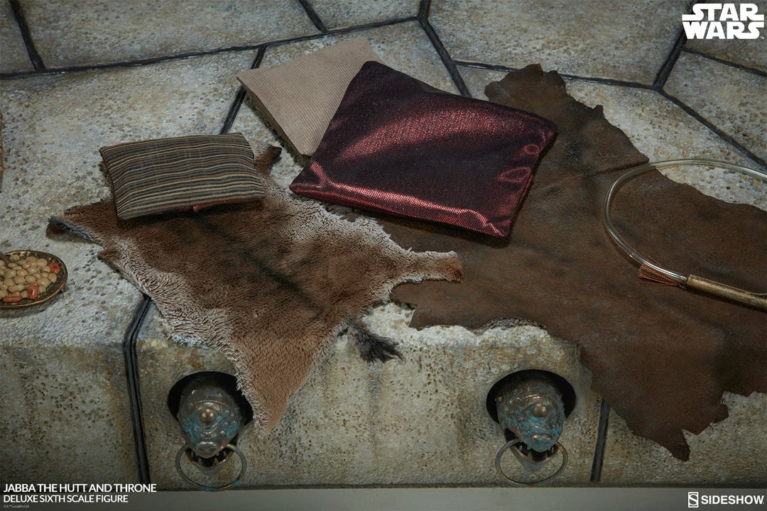 Vendor-unknown Sideshow Collectibles Sideshow Star Wars Jabba The Hutt And Throne Deluxe 1/6 Scale Figure 22 Vendor-unknown Sideshow Collectibles Sideshow Star Wars Jabba The Hutt And Throne Deluxe 1/6 Scale Figure