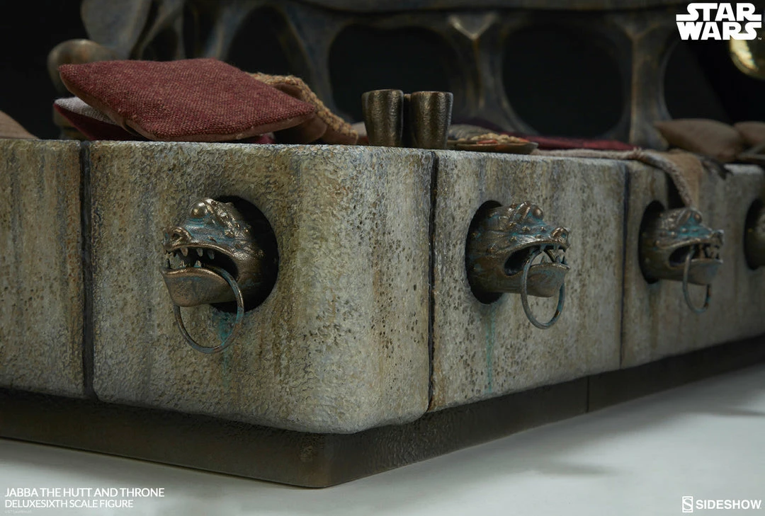 Vendor-unknown Sideshow Collectibles Sideshow Star Wars Jabba The Hutt And Throne Deluxe 1/6 Scale Figure 24 Vendor-unknown Sideshow Collectibles Sideshow Star Wars Jabba The Hutt And Throne Deluxe 1/6 Scale Figure