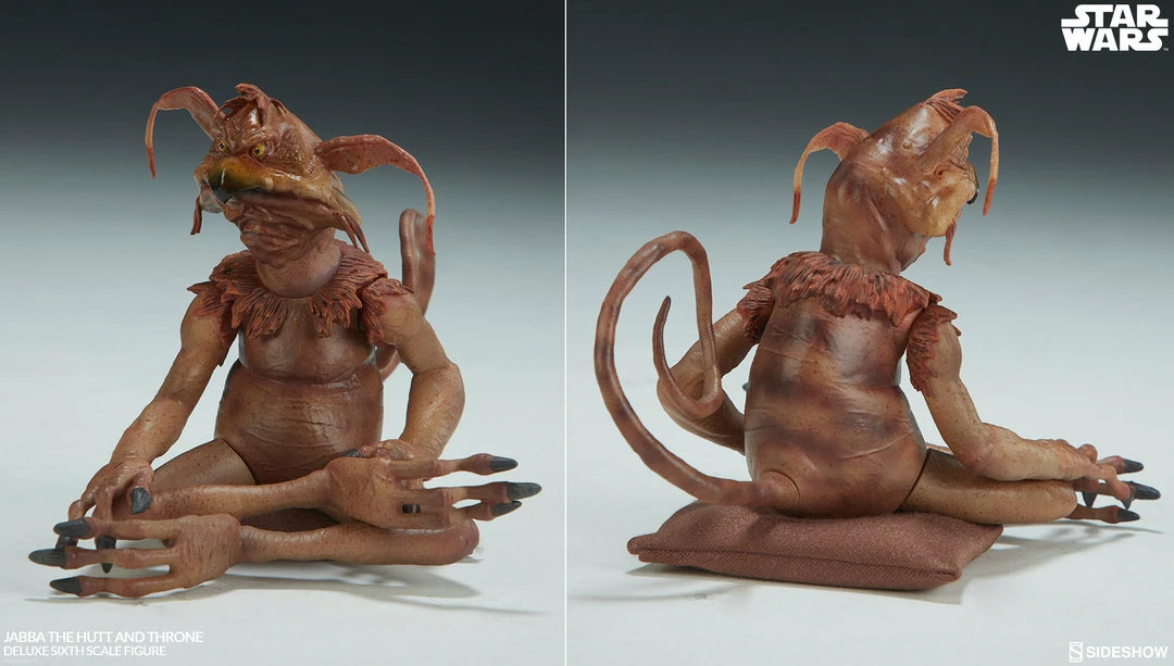 Vendor-unknown Sideshow Collectibles Sideshow Star Wars Jabba The Hutt And Throne Deluxe 1/6 Scale Figure 28 Vendor-unknown Sideshow Collectibles Sideshow Star Wars Jabba The Hutt And Throne Deluxe 1/6 Scale Figure