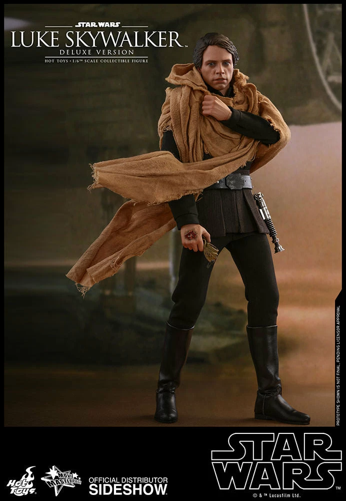 Maybang's Collectibles Hot Toys Star Wars Episode VI Return Of The Jedi Luke Skywalker (Deluxe Version) 1/6 Scale 12" Collectible Figure 1 Maybang's Collectibles Hot Toys Star Wars Episode VI Return Of The Jedi Luke Skywalker (Deluxe Version) 1/6 Scale 12" Collectible Figure