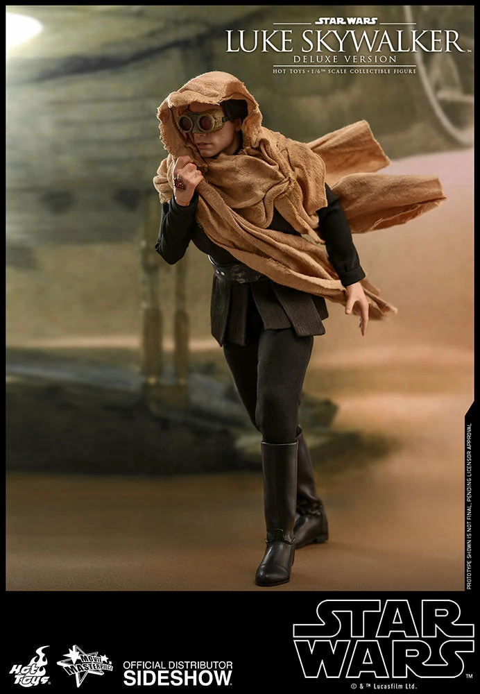 Maybang's Collectibles Hot Toys Star Wars Episode VI Return Of The Jedi Luke Skywalker (Deluxe Version) 1/6 Scale 12" Collectible Figure 3 Maybang's Collectibles Hot Toys Star Wars Episode VI Return Of The Jedi Luke Skywalker (Deluxe Version) 1/6 Scale 12" Collectible Figure