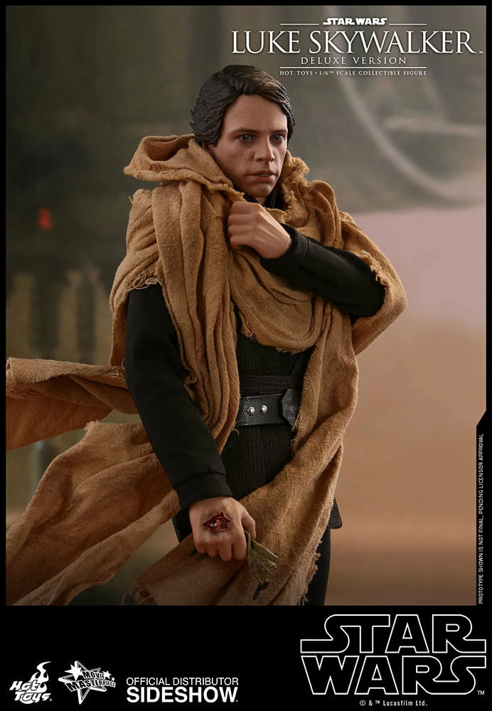 Maybang's Collectibles Hot Toys Star Wars Episode VI Return Of The Jedi Luke Skywalker (Deluxe Version) 1/6 Scale 12" Collectible Figure 4 Maybang's Collectibles Hot Toys Star Wars Episode VI Return Of The Jedi Luke Skywalker (Deluxe Version) 1/6 Scale 12" Collectible Figure
