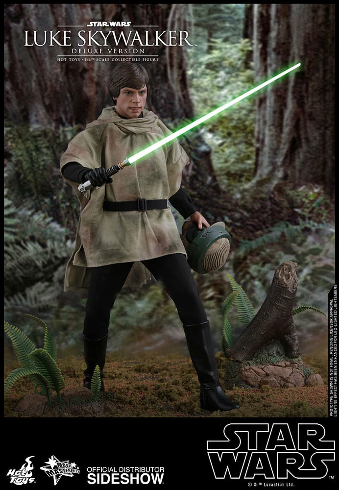 Maybang's Collectibles Hot Toys Star Wars Episode VI Return Of The Jedi Luke Skywalker (Deluxe Version) 1/6 Scale 12" Collectible Figure 10 Maybang's Collectibles Hot Toys Star Wars Episode VI Return Of The Jedi Luke Skywalker (Deluxe Version) 1/6 Scale 12" Collectible Figure