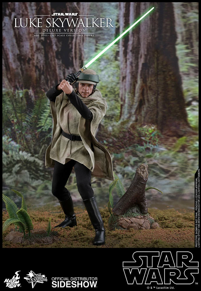 Maybang's Collectibles Hot Toys Star Wars Episode VI Return Of The Jedi Luke Skywalker (Deluxe Version) 1/6 Scale 12" Collectible Figure 11 Maybang's Collectibles Hot Toys Star Wars Episode VI Return Of The Jedi Luke Skywalker (Deluxe Version) 1/6 Scale 12" Collectible Figure