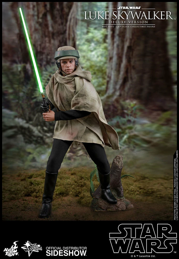 Maybang's Collectibles Hot Toys Star Wars Episode VI Return Of The Jedi Luke Skywalker (Deluxe Version) 1/6 Scale 12" Collectible Figure 12 Maybang's Collectibles Hot Toys Star Wars Episode VI Return Of The Jedi Luke Skywalker (Deluxe Version) 1/6 Scale 12" Collectible Figure