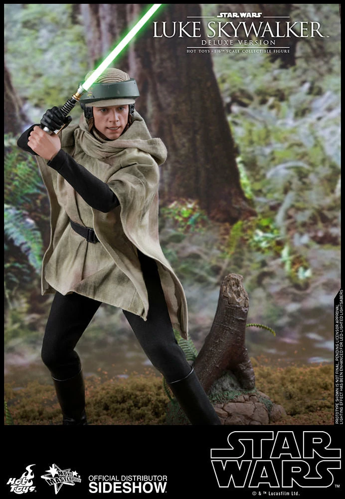 Maybang's Collectibles Hot Toys Star Wars Episode VI Return Of The Jedi Luke Skywalker (Deluxe Version) 1/6 Scale 12" Collectible Figure 13 Maybang's Collectibles Hot Toys Star Wars Episode VI Return Of The Jedi Luke Skywalker (Deluxe Version) 1/6 Scale 12" Collectible Figure