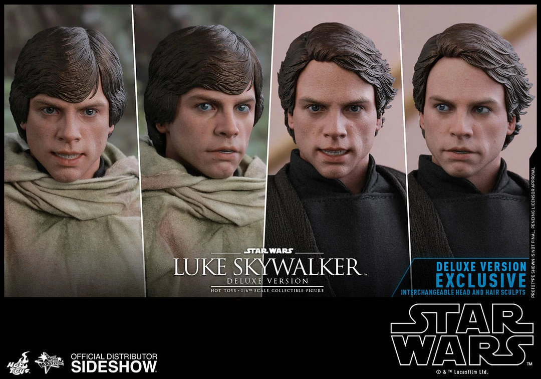 Maybang's Collectibles Hot Toys Star Wars Episode VI Return Of The Jedi Luke Skywalker (Deluxe Version) 1/6 Scale 12" Collectible Figure 19 Maybang's Collectibles Hot Toys Star Wars Episode VI Return Of The Jedi Luke Skywalker (Deluxe Version) 1/6 Scale 12" Collectible Figure