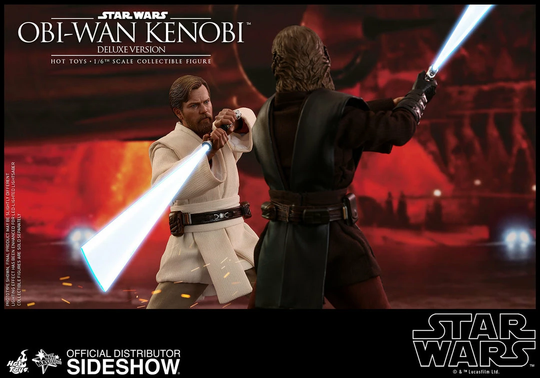Vendor-unknown Hot Toys Star Wars Episode III Revenge Of The Sith Obi-Wan Kenobi (Deluxe Version) 1/6 Scale Figure 15 Vendor-unknown Hot Toys Star Wars Episode III Revenge Of The Sith Obi-Wan Kenobi (Deluxe Version) 1/6 Scale Figure