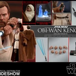 Vendor-unknown Hot Toys Star Wars Episode III Revenge Of The Sith Obi-Wan Kenobi (Deluxe Version) 1/6 Scale Figure 51 Vendor-unknown Hot Toys Star Wars Episode III Revenge Of The Sith Obi-Wan Kenobi (Deluxe Version) 1/6 Scale Figure