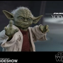 Maybang's Collectibles Hot Toys Star Wars Episode II Attack Of The Clones Master Yoda 1/6 Scale Figure
