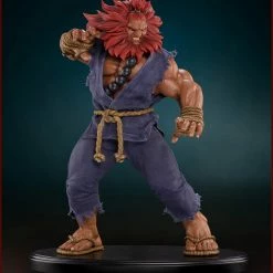 Vendor-unknown Pop Culture Shock Street Fighter Collectibles Akuma 1/4 Scale Polystone Statue