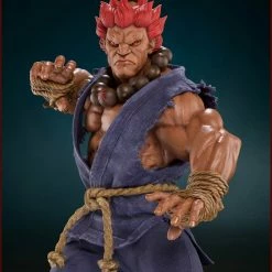 Vendor-unknown Pop Culture Shock Street Fighter Collectibles Akuma 1/4 Scale Polystone Statue