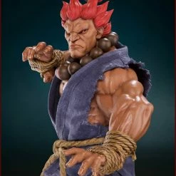 Vendor-unknown Pop Culture Shock Street Fighter Collectibles Akuma 1/4 Scale Polystone Statue