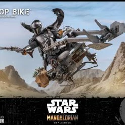 Maybang's Collectibles Hot Toys Star Wars The Mandalorian - Television Masterpiece Series The Mandalorian Swoop Bike 1/6 Scale Collectible Vehicle