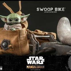 Maybang's Collectibles Hot Toys Star Wars The Mandalorian - Television Masterpiece Series The Mandalorian Swoop Bike 1/6 Scale Collectible Vehicle