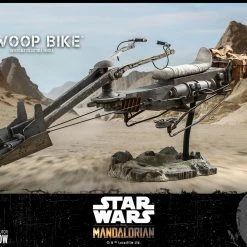 Maybang's Collectibles Hot Toys Star Wars The Mandalorian - Television Masterpiece Series The Mandalorian Swoop Bike 1/6 Scale Collectible Vehicle