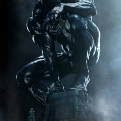 Maybang's Collectibles Sideshow Marvel Comics Spider-Man Symbiote Spider-Man Premium Format Figure Statue Sideshow Collectibles