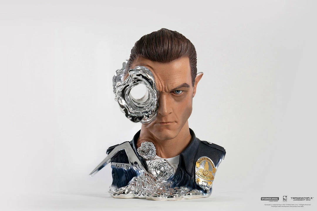 Maybang's Collectibles Others PureArts Terminator 2 T-1000 Art Mask 1:1 Scale Non-Wearable Mask Life Size Bust Statue 1 Maybang's Collectibles Others PureArts Terminator 2 T-1000 Art Mask 1:1 Scale Non-Wearable Mask Life Size Bust Statue