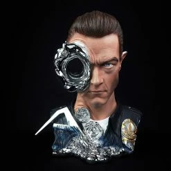 Maybang's Collectibles Others PureArts Terminator 2 T-1000 Art Mask 1:1 Scale Non-Wearable Mask Life Size Bust Statue