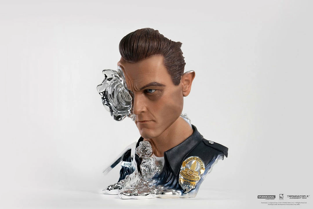 Maybang's Collectibles Others PureArts Terminator 2 T-1000 Art Mask 1:1 Scale Non-Wearable Mask Life Size Bust Statue 3 Maybang's Collectibles Others PureArts Terminator 2 T-1000 Art Mask 1:1 Scale Non-Wearable Mask Life Size Bust Statue