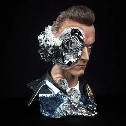 Maybang's Collectibles Others PureArts Terminator 2 T-1000 Art Mask 1:1 Scale Non-Wearable Mask Life Size Bust Statue 26 Maybang's Collectibles Others PureArts Terminator 2 T-1000 Art Mask 1:1 Scale Non-Wearable Mask Life Size Bust Statue