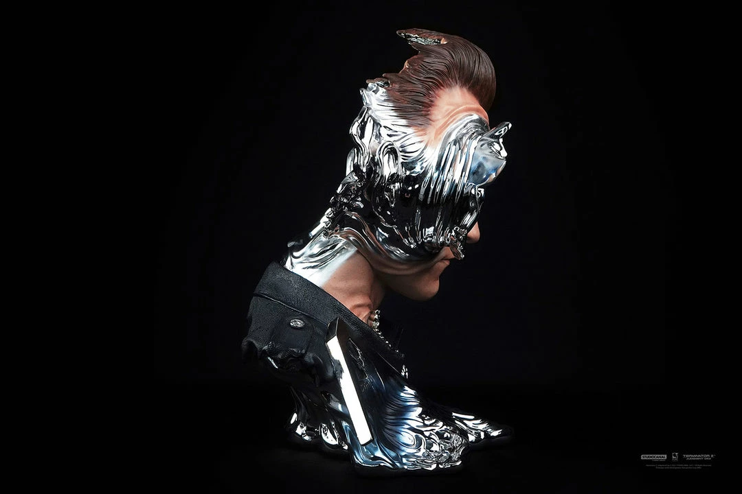 Maybang's Collectibles Others PureArts Terminator 2 T-1000 Art Mask 1:1 Scale Non-Wearable Mask Life Size Bust Statue 6 Maybang's Collectibles Others PureArts Terminator 2 T-1000 Art Mask 1:1 Scale Non-Wearable Mask Life Size Bust Statue