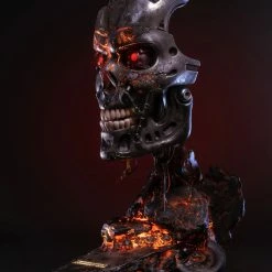 Maybang's Collectibles PureArts T-800 Battle Damaged Life-Size Art Mask