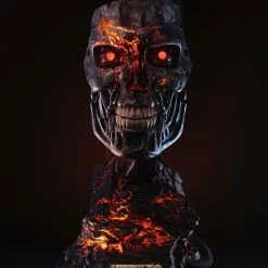 Maybang's Collectibles PureArts T-800 Battle Damaged Life-Size Art Mask