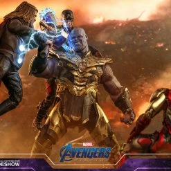 Maybang's Collectibles Hot Toys Marvel Comics Avengers Endgame Thanos (Battle Damaged Version) 1/6 Scale Collectible Figure