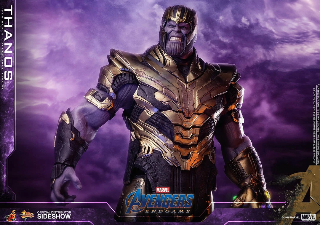 Maybang's Collectibles Hot Toys Marvel Comics Avengers Endgame Thanos 1/6 Scale Collectible Figure 10 Maybang's Collectibles Hot Toys Marvel Comics Avengers Endgame Thanos 1/6 Scale Collectible Figure