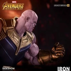 Maybang's Collectibles Sideshow Collectibles Iron Studios Avengers Infinity War Thanos 1/4 Scale Legacy Replica Statue