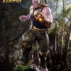 Maybang's Collectibles Sideshow Collectibles Iron Studios Avengers Infinity War Thanos 1/4 Scale Legacy Replica Statue