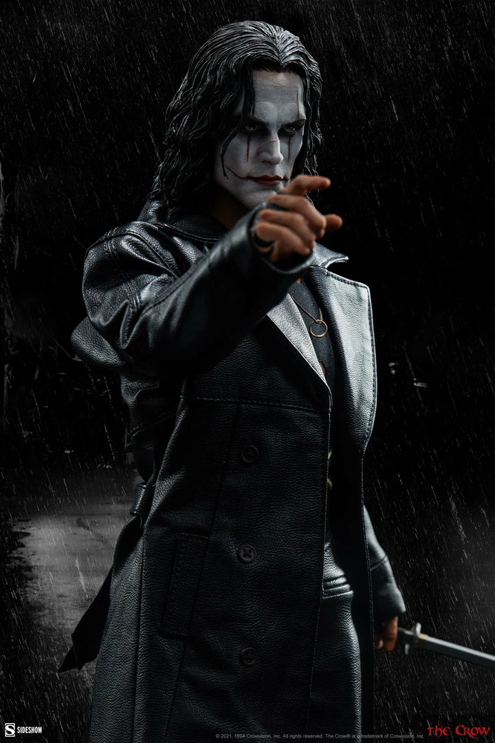 Maybang's Collectibles Sideshow The Crow The Crow Eric Draven 1/6 Scale 12" Collectible Figure Sideshow Collectibles 3 Maybang's Collectibles Sideshow The Crow The Crow Eric Draven 1/6 Scale 12" Collectible Figure Sideshow Collectibles
