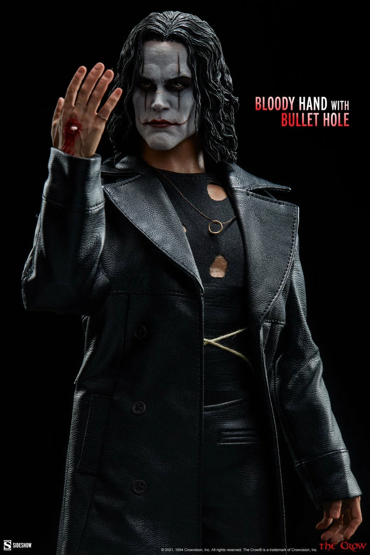 Maybang's Collectibles Sideshow The Crow The Crow Eric Draven 1/6 Scale 12" Collectible Figure Sideshow Collectibles 10 Maybang's Collectibles Sideshow The Crow The Crow Eric Draven 1/6 Scale 12" Collectible Figure Sideshow Collectibles