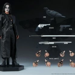 Maybang's Collectibles Sideshow The Crow The Crow Eric Draven 1/6 Scale 12" Collectible Figure Sideshow Collectibles 22 Maybang's Collectibles Sideshow The Crow The Crow Eric Draven 1/6 Scale 12