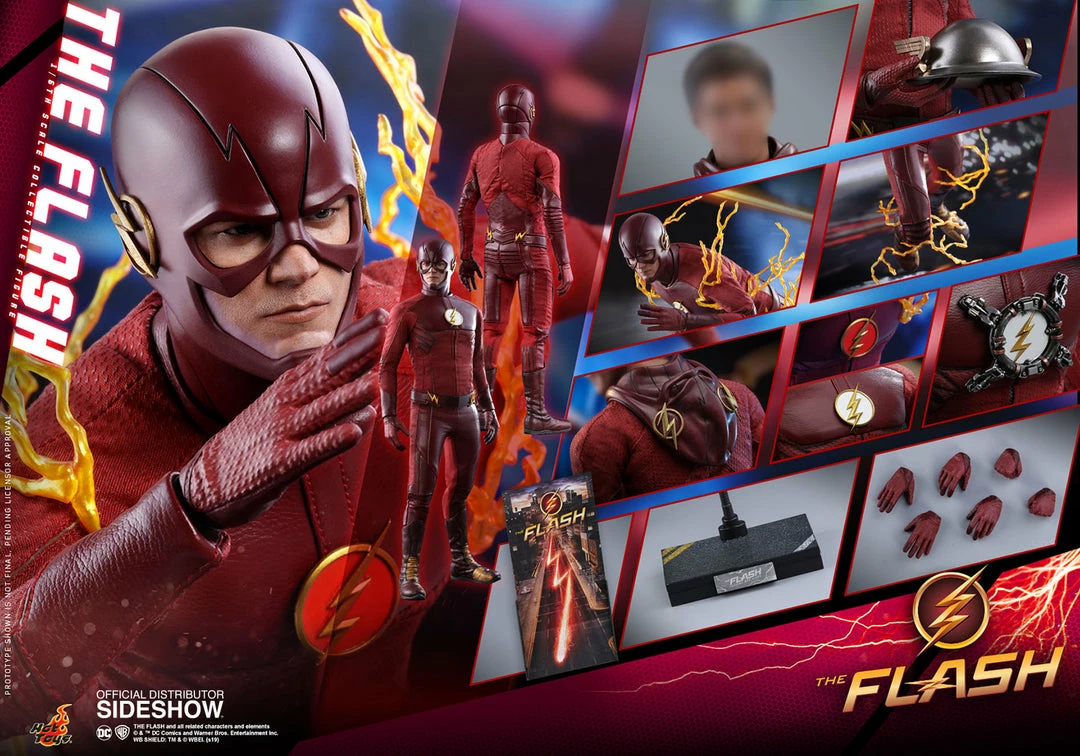 Maybang's Collectibles Hot Toys DC Comics The Flash (TV Series) TMS009 The Flash 1/6 Scale Collectible Figure 19 Maybang's Collectibles Hot Toys DC Comics The Flash (TV Series) TMS009 The Flash 1/6 Scale Collectible Figure