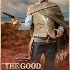 Maybang's Collectibles Sideshow The Good, The Bad, And The Ugly The Man With No Name Clint Eastwood 1/6 Scale 12" Collectible Figure