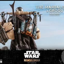 Maybang's Collectibles Hot Toys Star Wars The Mandalorian - Television Masterpiece Series The Mandalorian And Grogu (Deluxe Version) 1/6 Scale 12