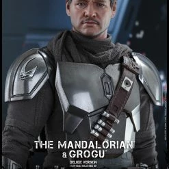 Maybang's Collectibles Hot Toys Star Wars The Mandalorian - Television Masterpiece Series The Mandalorian And Grogu (Deluxe Version) 1/6 Scale 12