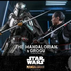 Maybang's Collectibles Hot Toys Star Wars The Mandalorian - Television Masterpiece Series The Mandalorian And Grogu 1/6 Scale 12