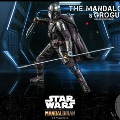 Maybang's Collectibles Hot Toys Star Wars The Mandalorian - Television Masterpiece Series The Mandalorian And Grogu 1/6 Scale 12