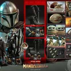 Maybang's Collectibles Hot Toys Star Wars The Mandalorian And The Child (Deluxe Set) 1/4 Quarter Scale Collectible Figure Set 32 Maybang's Collectibles Hot Toys Star Wars The Mandalorian And The Child (Deluxe Set) 1/4 Quarter Scale Collectible Figure Set