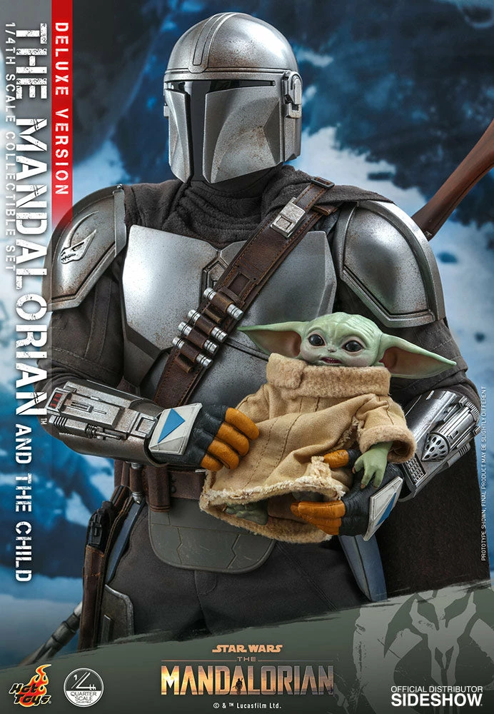 Maybang's Collectibles Hot Toys Star Wars The Mandalorian And The Child (Deluxe Set) 1/4 Quarter Scale Collectible Figure Set 17 Maybang's Collectibles Hot Toys Star Wars The Mandalorian And The Child (Deluxe Set) 1/4 Quarter Scale Collectible Figure Set