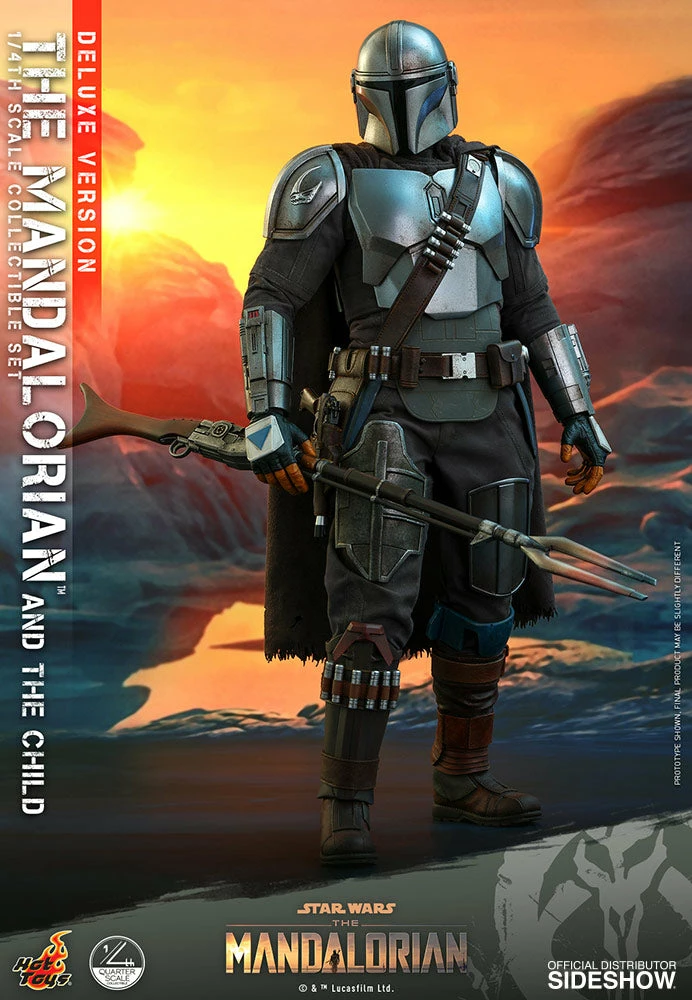 Maybang's Collectibles Hot Toys Star Wars The Mandalorian And The Child (Deluxe Set) 1/4 Quarter Scale Collectible Figure Set 20 Maybang's Collectibles Hot Toys Star Wars The Mandalorian And The Child (Deluxe Set) 1/4 Quarter Scale Collectible Figure Set