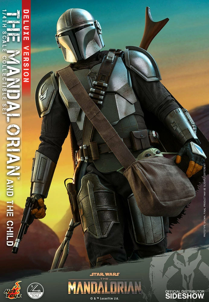 Maybang's Collectibles Hot Toys Star Wars The Mandalorian And The Child (Deluxe Set) 1/4 Quarter Scale Collectible Figure Set 21 Maybang's Collectibles Hot Toys Star Wars The Mandalorian And The Child (Deluxe Set) 1/4 Quarter Scale Collectible Figure Set